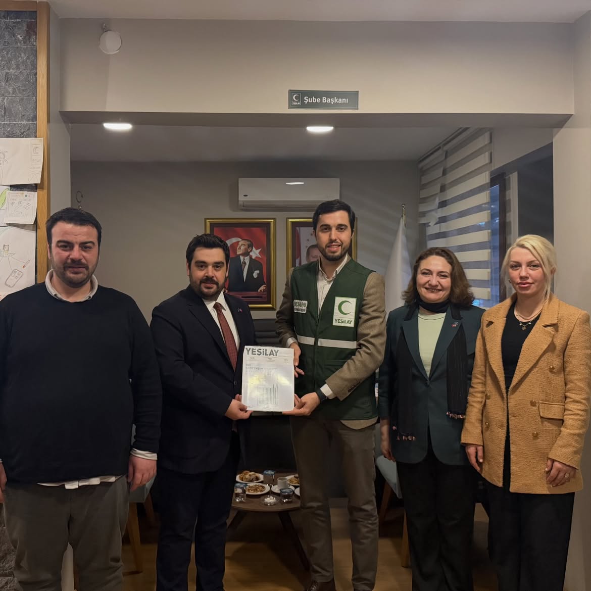 Yeşilay Üsküdar Şubesi’ne Ziyaret